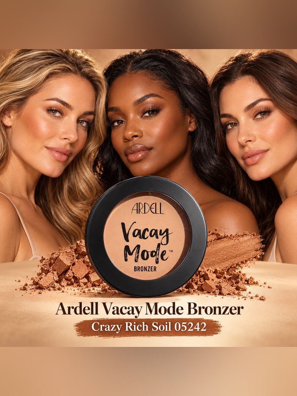 Ardell Vacay Mode Bronzer - Crazy Rich Soil